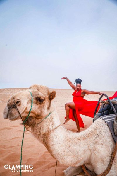 Surfing the Namibia dunes in style 
