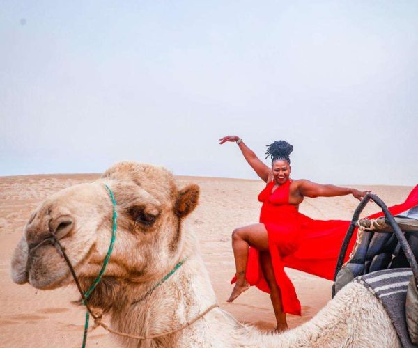 Surfing the Namibia dunes in style 